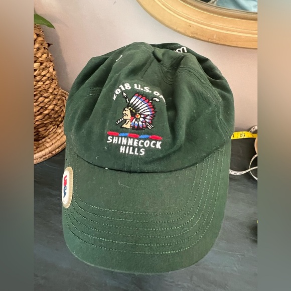 U.S.2018 Shinnecock Hills USGA Green USGA Member adjustable hat. - Picture 1 of 3